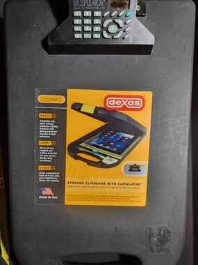 2 For 1 Dexas Slimcase  Storage Clipboards